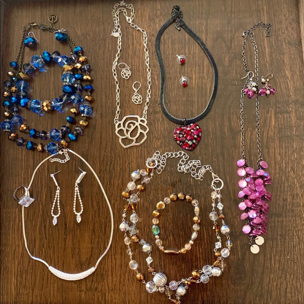 💎Gorgeous set of 6 jewelry ensembles!💎